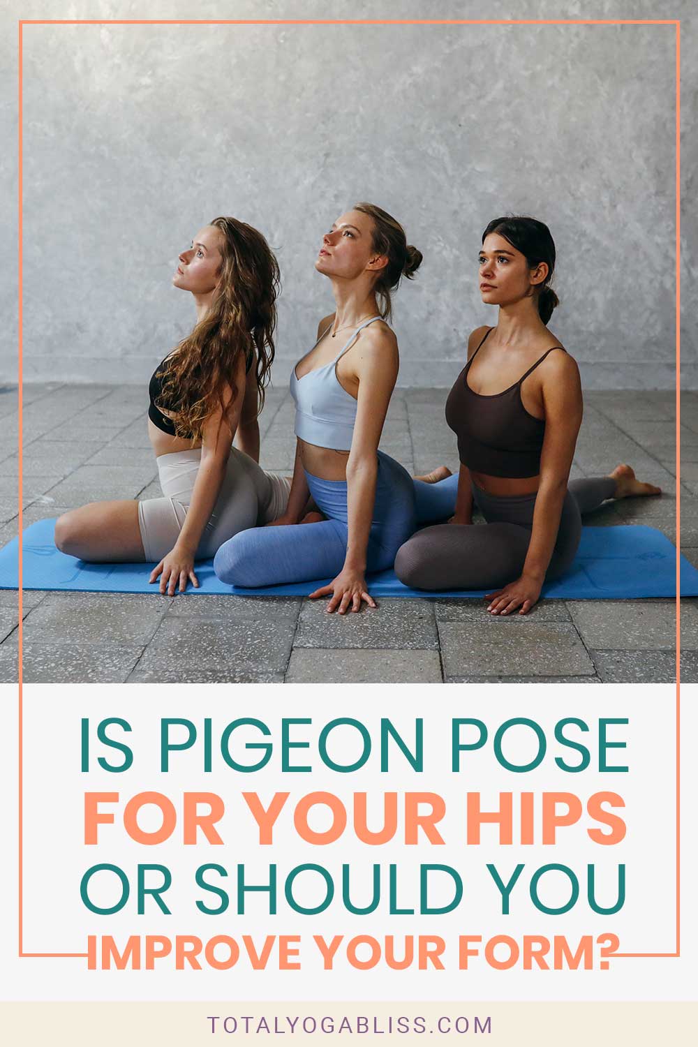 Ekam Yoga  The Sleeping Pigeon Pose httpsekamyogacomyogastarts99  Sleeping Pigeon Pose is a deep and powerful stretch for your hips Going  beyond the basic pigeon pose this next step increases both the